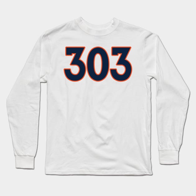 Denver LYFE the 303!!! Long Sleeve T-Shirt by OffesniveLine